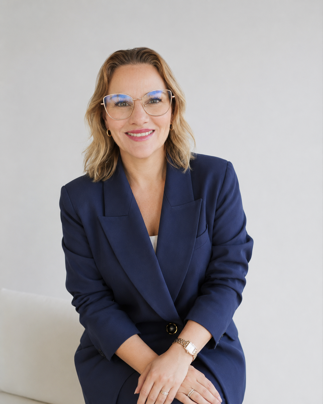Adriana Leipnitz Hertcert em seu consultório de psicologia